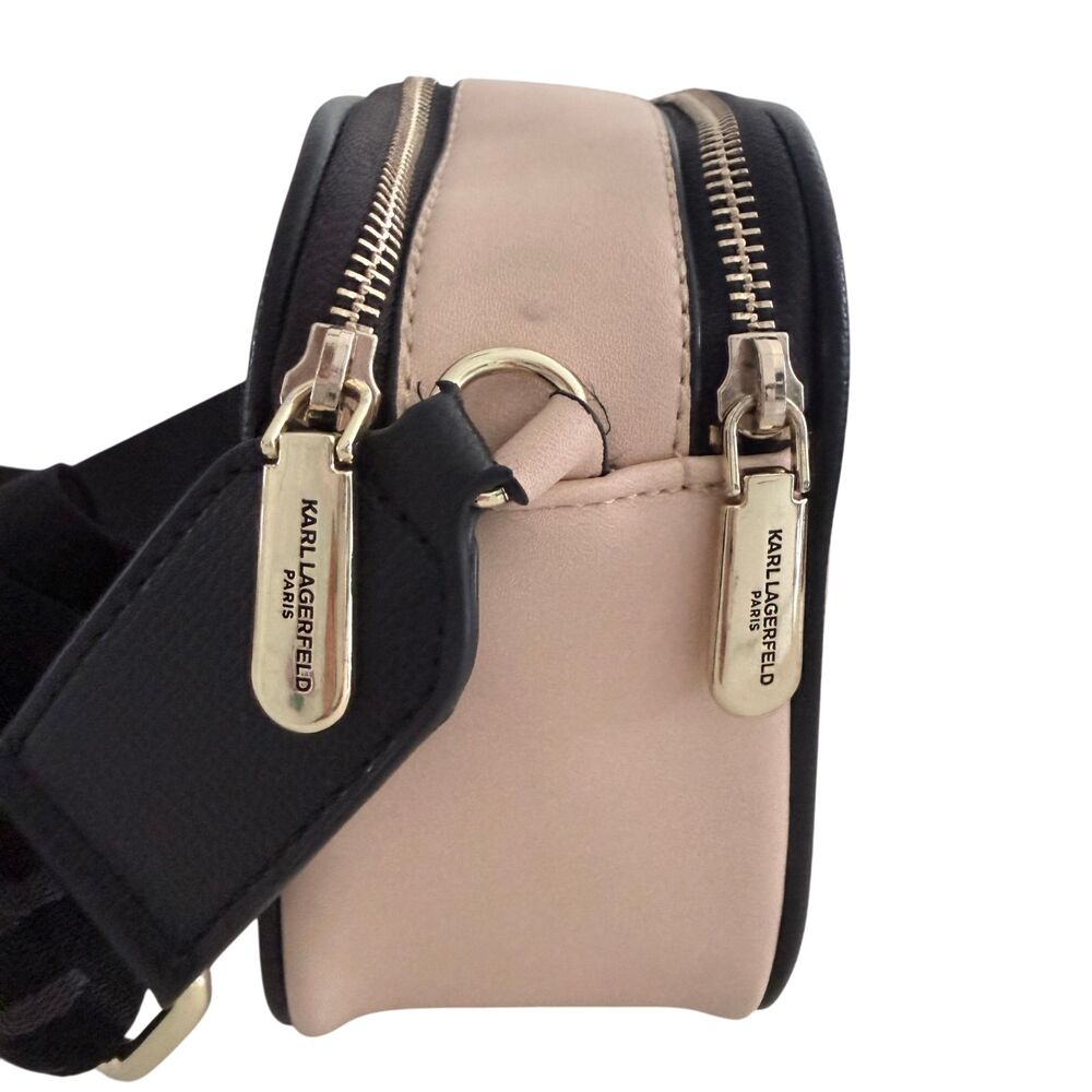 Pre-Owned Karl Lagerfeld Crossbody Bag - Beige Leather - Picture 15 of 16